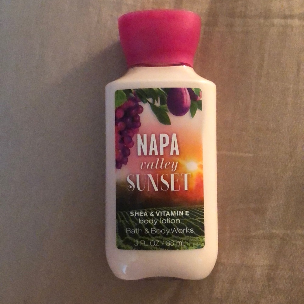 Napa Vally sunset body lotion